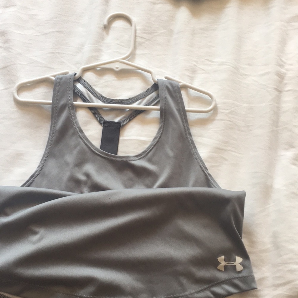 Girls under armour tank top
